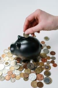 Black Piggy Bank
