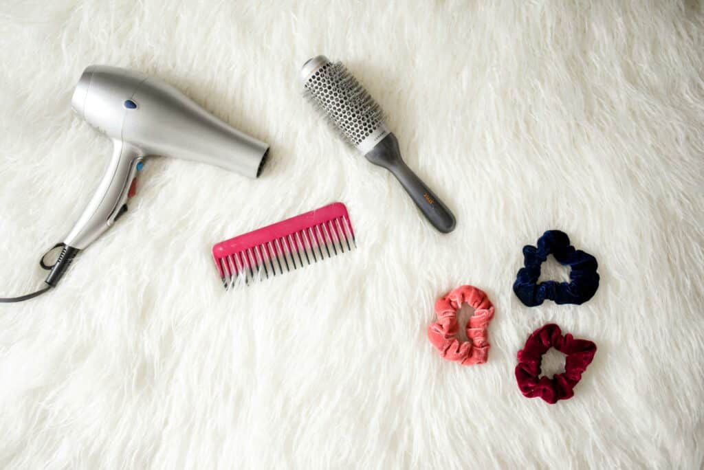 Hairbrush and Blower