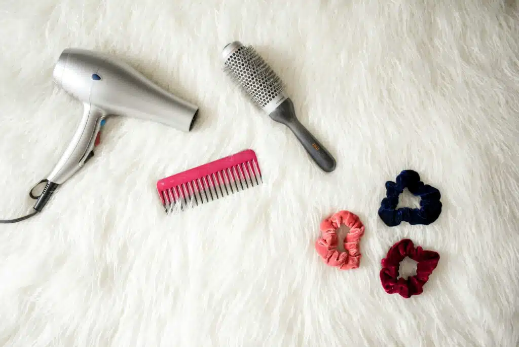 Hairbrush and Blower