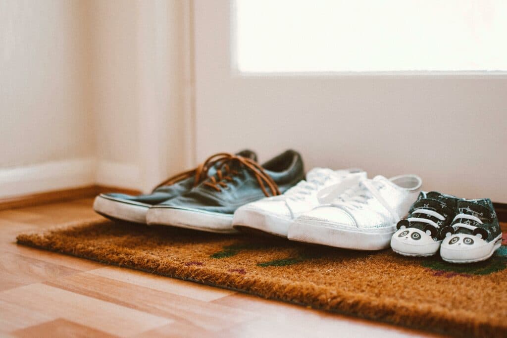 Shoes on the Carpet