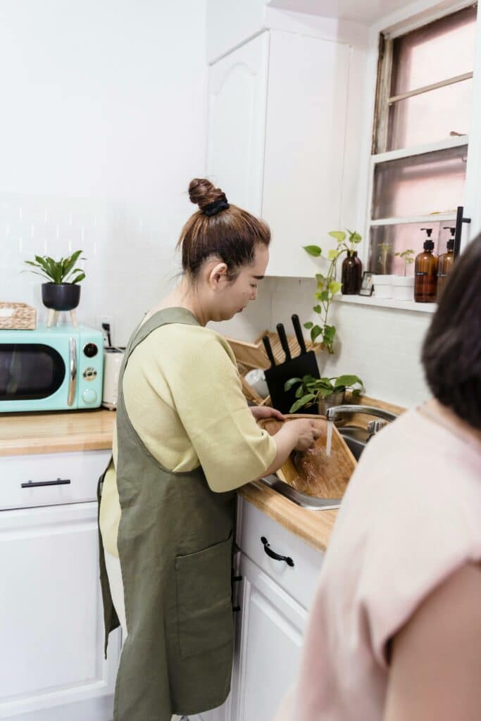 Washing Chopping Boards