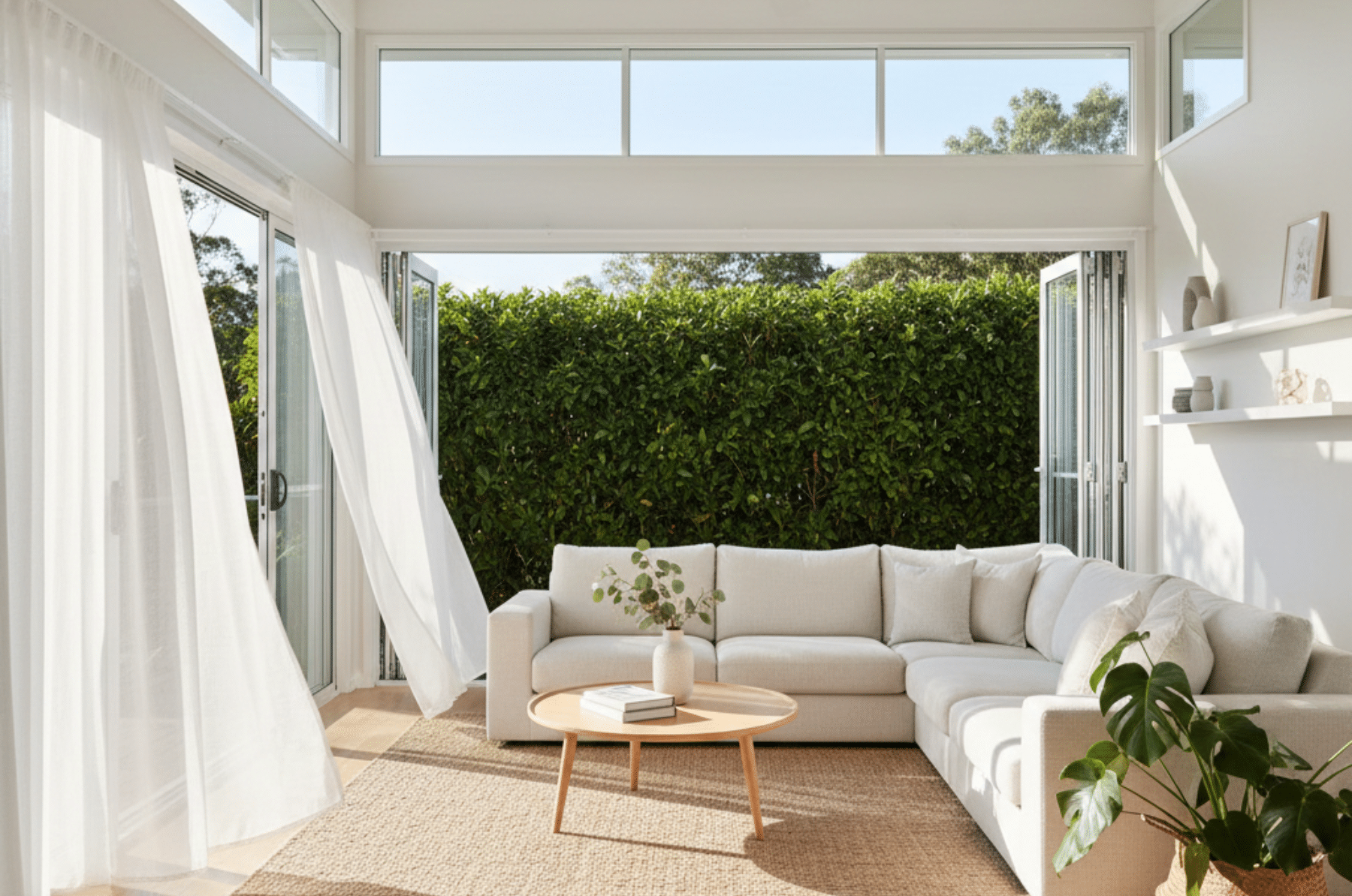 Clean freshly cleaned home