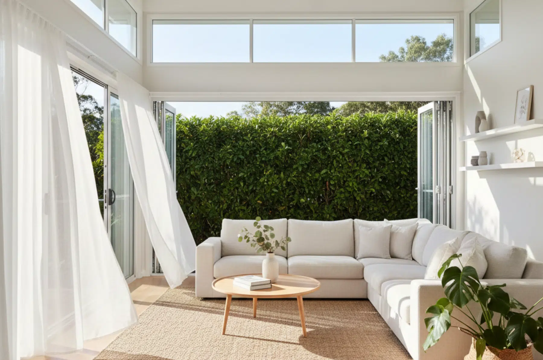 Clean freshly cleaned home